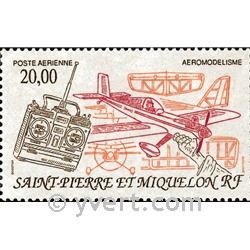 n.o 71 -  Sello San Pedro y Miquelón Correo aéreo