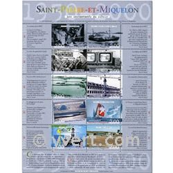 nr. 9 -  Stamp Saint-Pierre et Miquelon Souvenir sheets