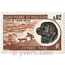 n° 77/81 -  Timbre Saint-Pierre et Miquelon Taxe