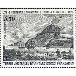 n.o 47 -  Sello Tierras Australes y Antárticas Francesas Correo aéreo