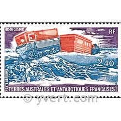 n.o 62 -  Sello Tierras Australes y Antárticas Francesas Correo aéreo