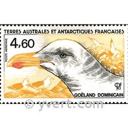 n.o 92 -  Sello Tierras Australes y Antárticas Francesas Correo aéreo