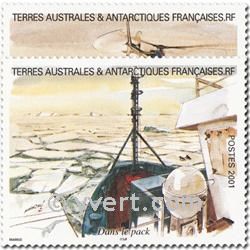 n.o 308/321 -  Sello Tierras Australes y Antárticas Francesas Correos