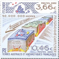 n.o 336/337 -  Sello Tierras Australes y Antárticas Francesas Correos