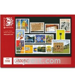 nr. 497/511 -  Stamp Andorra Year set (1998)