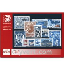 nr. 28/33+PA17/22 - French Southern Territories Year set (1969/70)