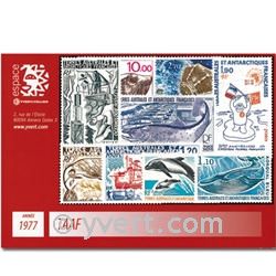 nr. 64/73+PA48/50 -  Stamp French Southern Territories Year set (1977)