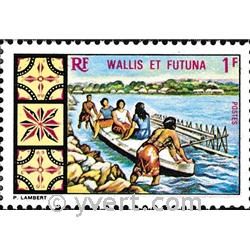 n° 174 -  Timbre Wallis et Futuna Poste