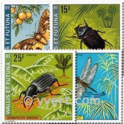 n° 185/188 -  Timbre Wallis et Futuna Poste