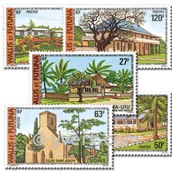 n° 203/207 -  Timbre Wallis et Futuna Poste