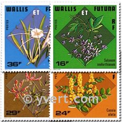 n° 213/216 -  Timbre Wallis et Futuna Poste