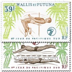 n° 243/244 -  Timbre Wallis et Futuna Poste