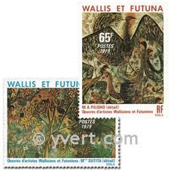 n° 245/247 -  Timbre Wallis et Futuna Poste