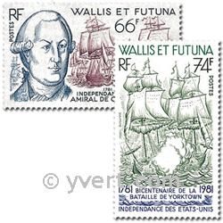 n° 277/278 -  Timbre Wallis et Futuna Poste