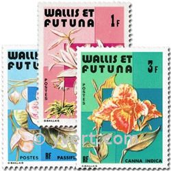 n° 282/284  -  Selo Wallis e Futuna Correios