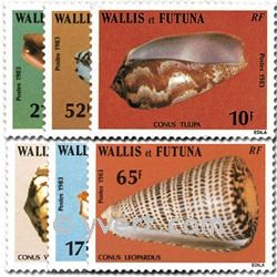 n° 306/311  -  Selo Wallis e Futuna Correios