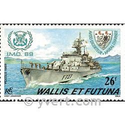 n.o 384 -  Sello Wallis y Futuna Correos