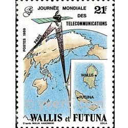 n° 387 -  Timbre Wallis et Futuna Poste