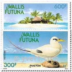 n° 398/399 -  Timbre Wallis et Futuna Poste