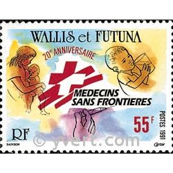 n° 407 -  Timbre Wallis et Futuna Poste