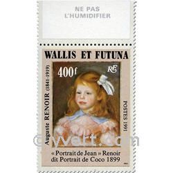 n° 412 -  Timbre Wallis et Futuna Poste