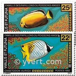 n° 437/438 -  Timbre Wallis et Futuna Poste