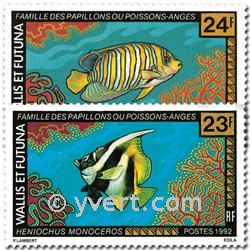 n° 439/440 -  Timbre Wallis et Futuna Poste