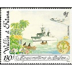 n° 444 -  Timbre Wallis et Futuna Poste