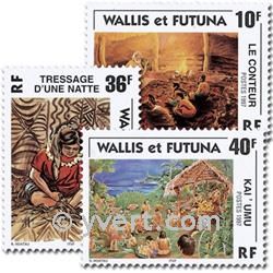 n° 502/504  -  Selo Wallis e Futuna Correios