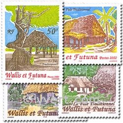 n° 571/574  -  Selo Wallis e Futuna Correios