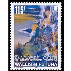 n° 604 -  Timbre Wallis et Futuna Poste