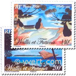 n° 658/659 -  Timbre Wallis et Futuna Poste