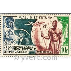 n° 11  -  Selo Wallis e Futuna Correio aéreo