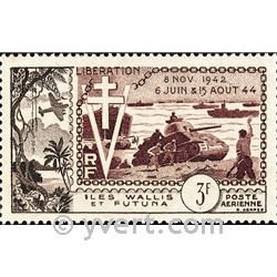 n° 14  -  Selo Wallis e Futuna Correio aéreo