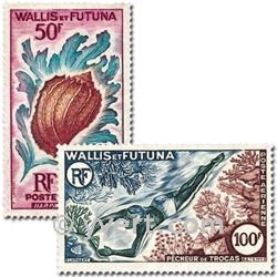 n° 18/19 -  Timbre Wallis et Futuna Poste aérienne