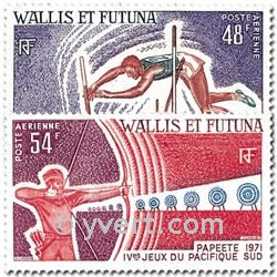 n° 39/40  -  Selo Wallis e Futuna Correio aéreo