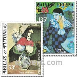 n° 110/111 -  Timbre Wallis et Futuna Poste aérienne