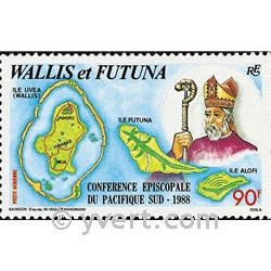 n° 163  -  Selo Wallis e Futuna Correio aéreo