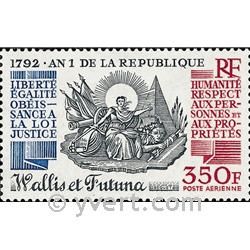 n.o 175 -  Sello Wallis y Futuna Correo aéreo