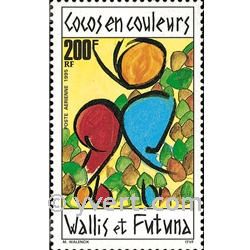 n° 185  -  Selo Wallis e Futuna Correio aéreo