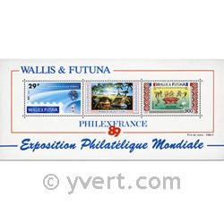 nr. 4 -  Stamp Wallis et Futuna Souvenir sheets