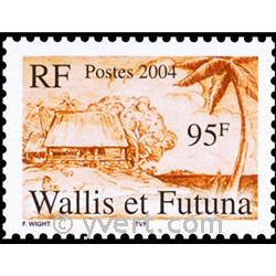 n.o 18 -  Sello Wallis y Futuna Bloque y hojitas