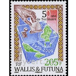 n° 726 -  Selo Wallis e Futuna Correios