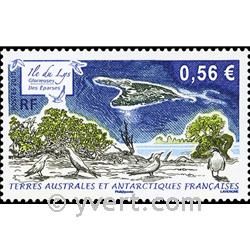 n.o 554 -  Sello Tierras Australes y Antárticas Francesas Correos