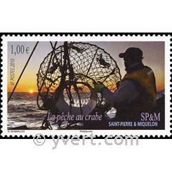 n° 973 -  Timbre Saint-Pierre et Miquelon Poste