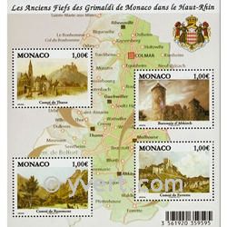 n° 2731/2734 (BF 98) -  Timbre Monaco Poste