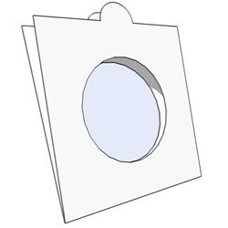 COIN HOLDERS: 30 mm - SELF SEALING