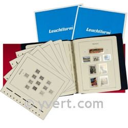 FRANCE SF : 1849-1944 (avec pochettes) LEUCHTTURM