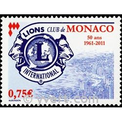 n° 2777 -  Timbre Monaco Poste