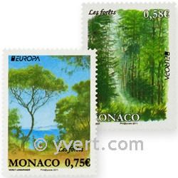 nr. 2782/2783 -  Stamp Monaco Mail